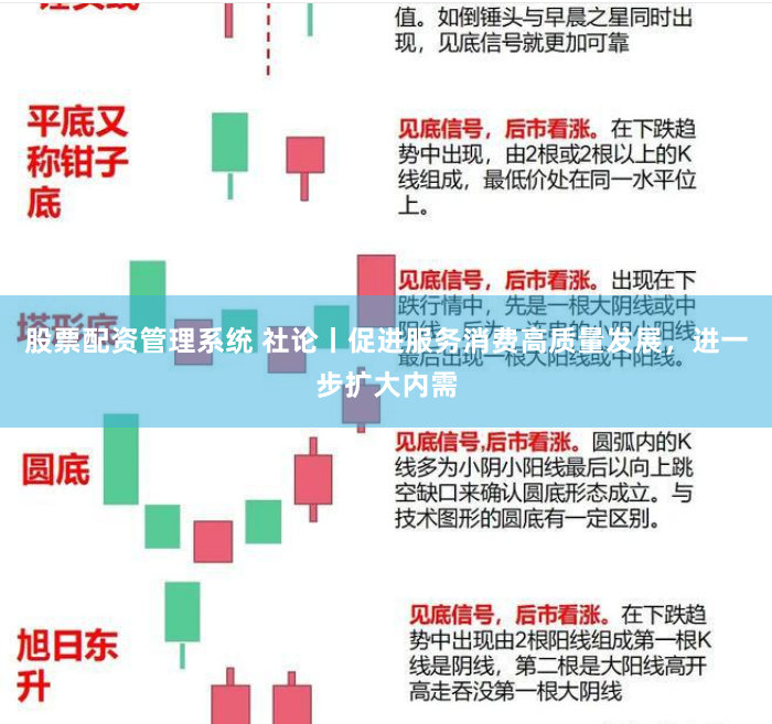 股票配资管理系统 社论丨促进服务消费高质量发展，进一步扩大内需